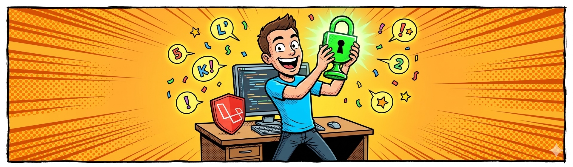 Generating Secure Initial Passwords in Laravel with Str::password() cover image