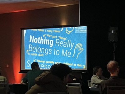 nothing really belongs to me 